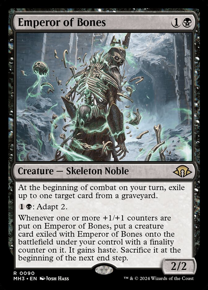 Emperor of Bones 90/319 (Modern Horizons 3)  - Foil