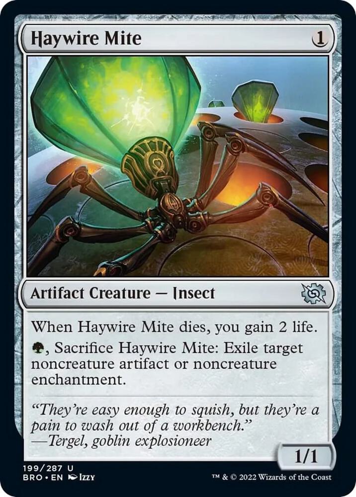 Haywire Mite 199 (The Brothers' War) 
