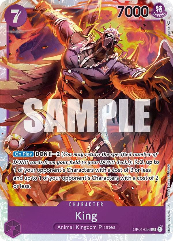 King OP01-096 (Romance Dawn)  - Foil