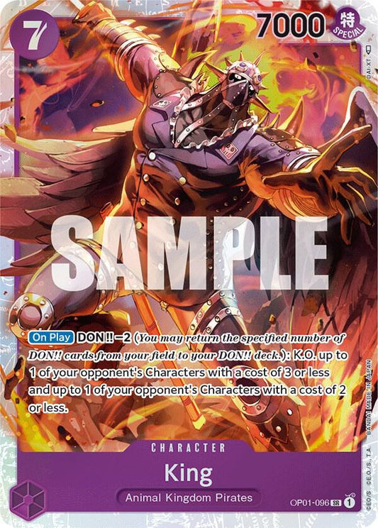 King OP01-096 (Romance Dawn)  - Foil