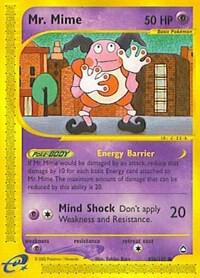 Mr. Mime 095b/147 (Aquapolis) 