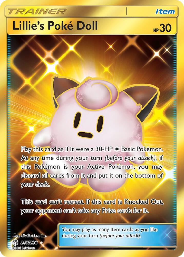 Lillie's Poke Doll Secret 267/236 (SM - Cosmic Eclipse)  - Holofoil