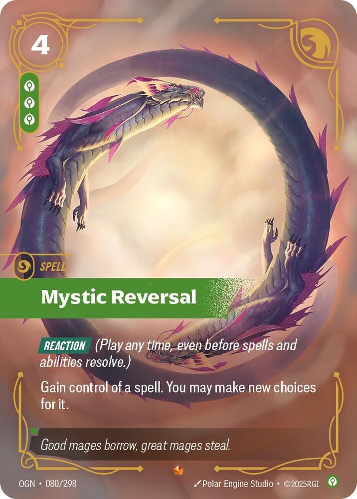 Mystic Reversal 80/298 (Origins)  - Foil