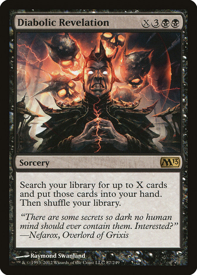 Diabolic Revelation 87/249 (Magic 2013 (M13))  - Foil