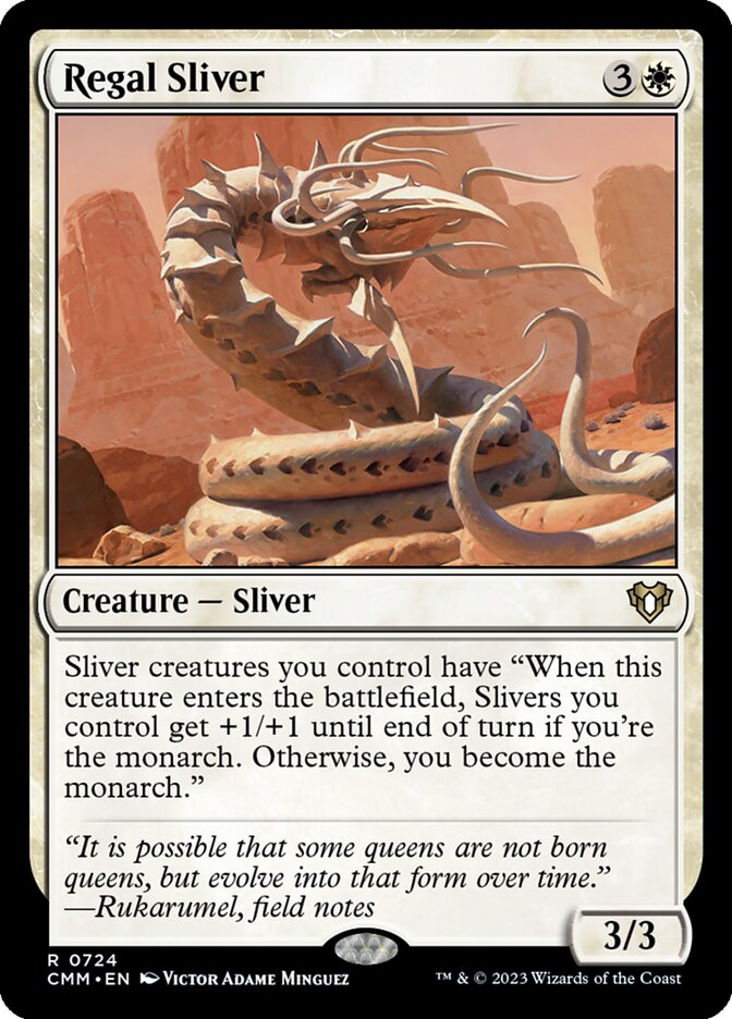 Regal Sliver 724/451 (Commander Masters) 
