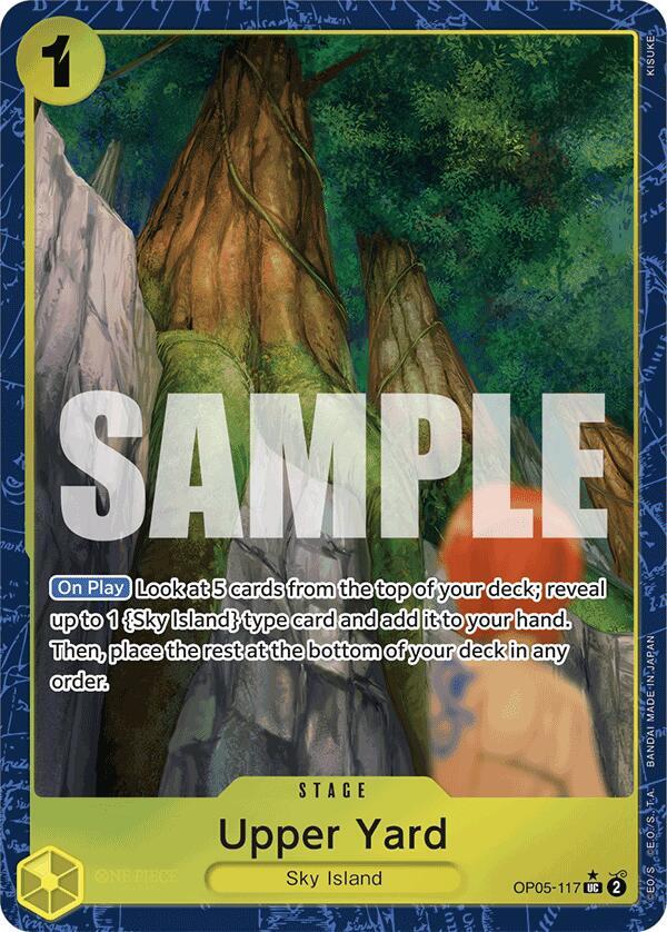 Upper Yard OP05-117 (Premium Booster -The Best-)  - Alternate Art Foil