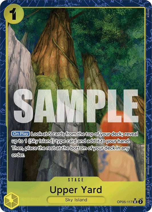 Upper Yard OP05-117 (Premium Booster -The Best-)  - Alternate Art Foil