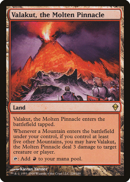 Valakut, the Molten Pinnacle 228/249 (Zendikar) 