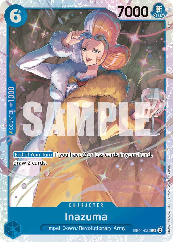 Inazuma EB01-022 (Extra Booster: Memorial Collection)  - Foil