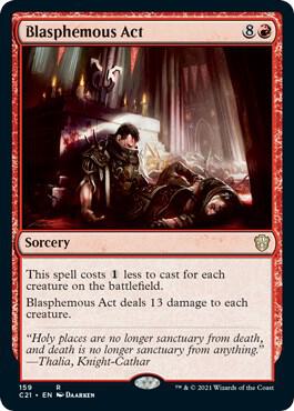 Blasphemous Act 159/81 (Commander 2021) 
