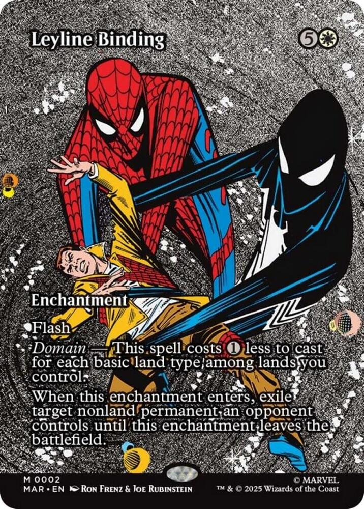 Leyline Binding 2 (Marvel Universe Eternal-Legal)  - Borderless Foil