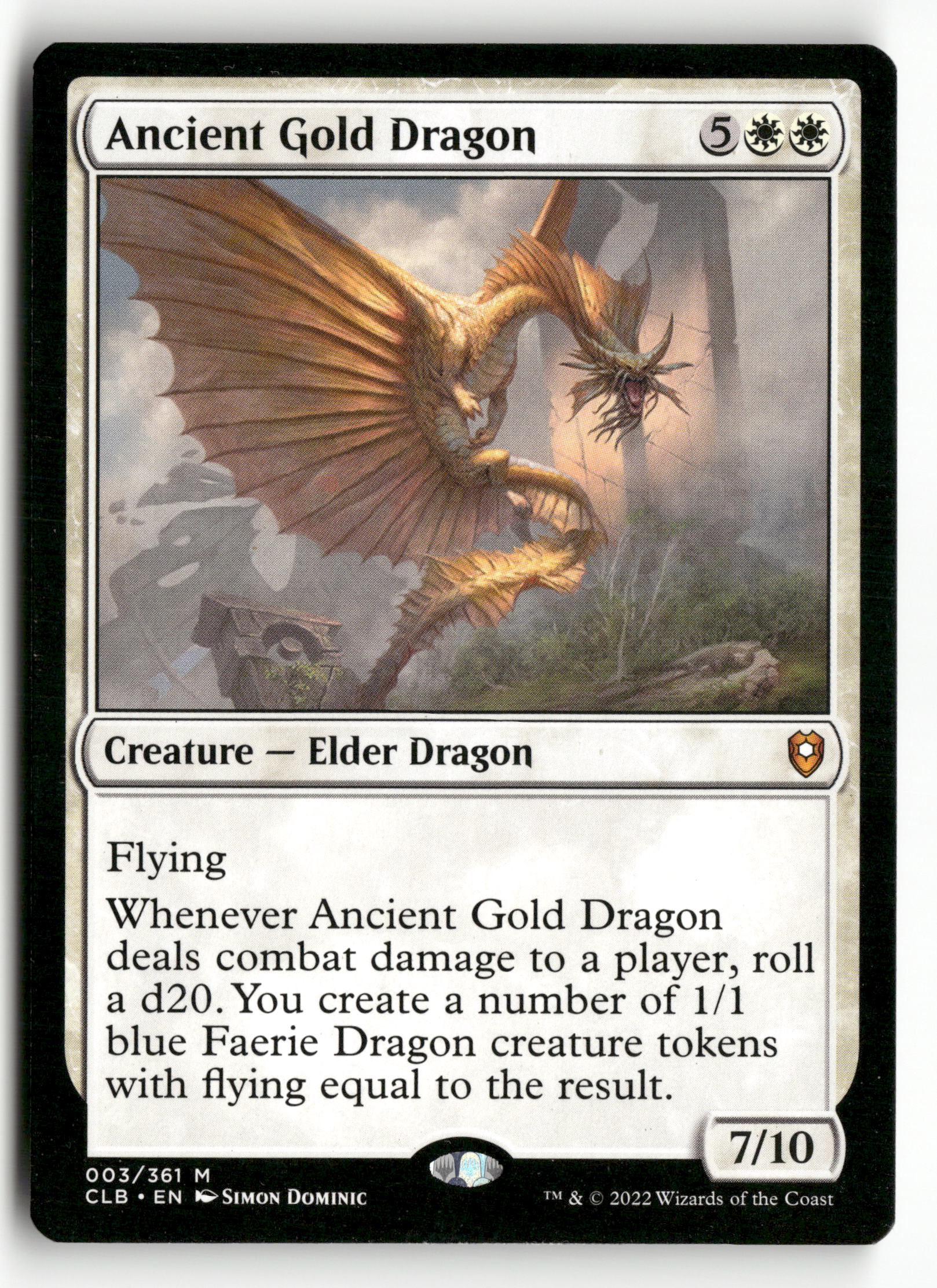2022 MTG Magic The Gathering Commander Legends: Battle for Baldur's Gate 003/361