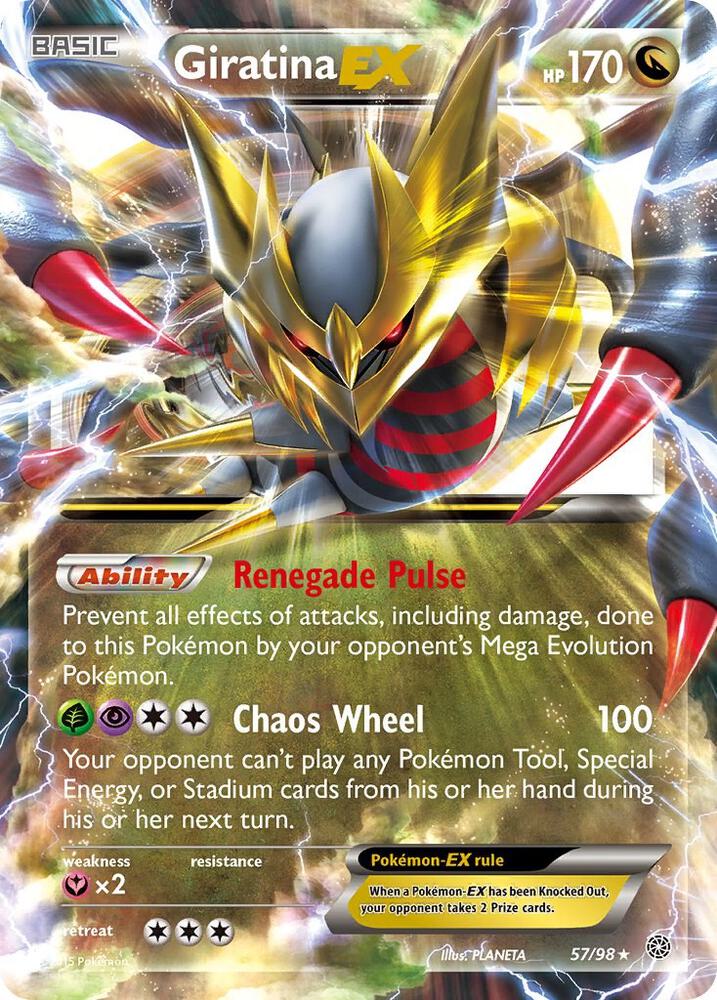 Giratina EX 57/98 (XY - Ancient Origins)  - Holofoil