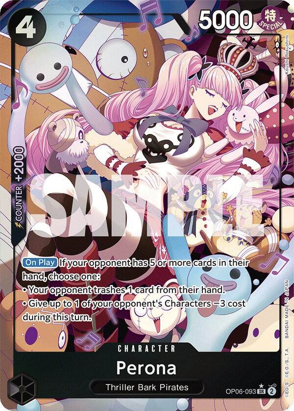 Perona OP06-093 (Wings of the Captain)  - Alternate Art Foil
