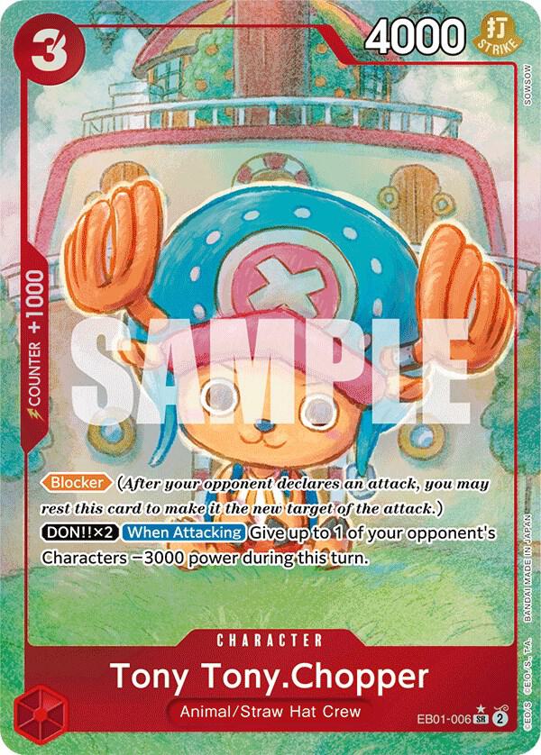 Tony Tony.Chopper EB01-006 (Extra Booster: Memorial Collection)  - Alternate Art Foil