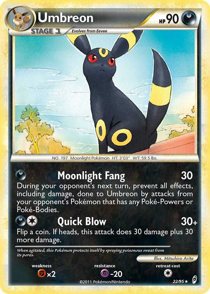 Umbreon 22/95 (Call of Legends)  - Reverse Holofoil