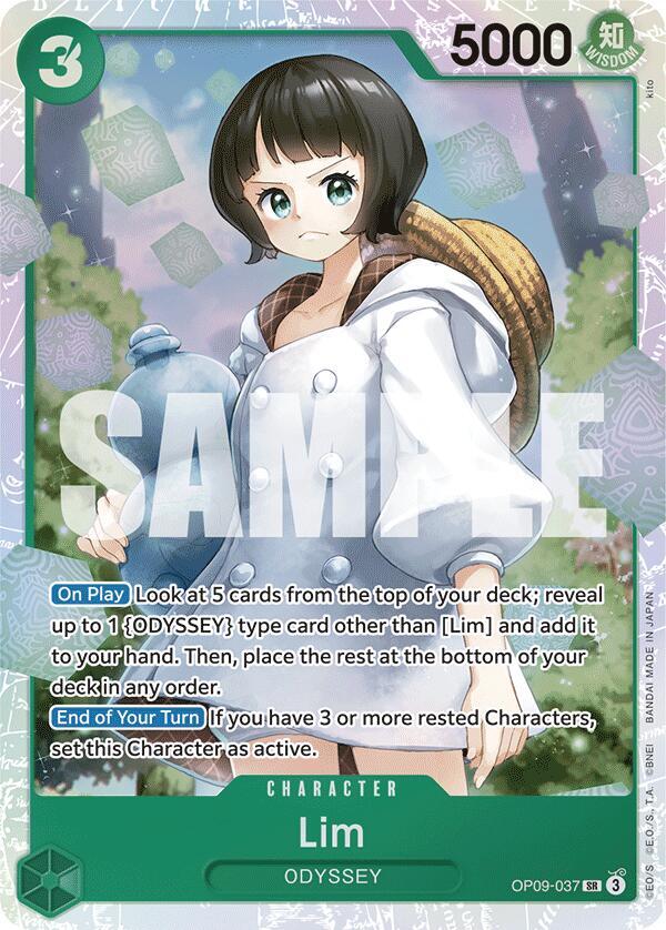 Lim OP09-037 (Emperors in the New World)  - Foil