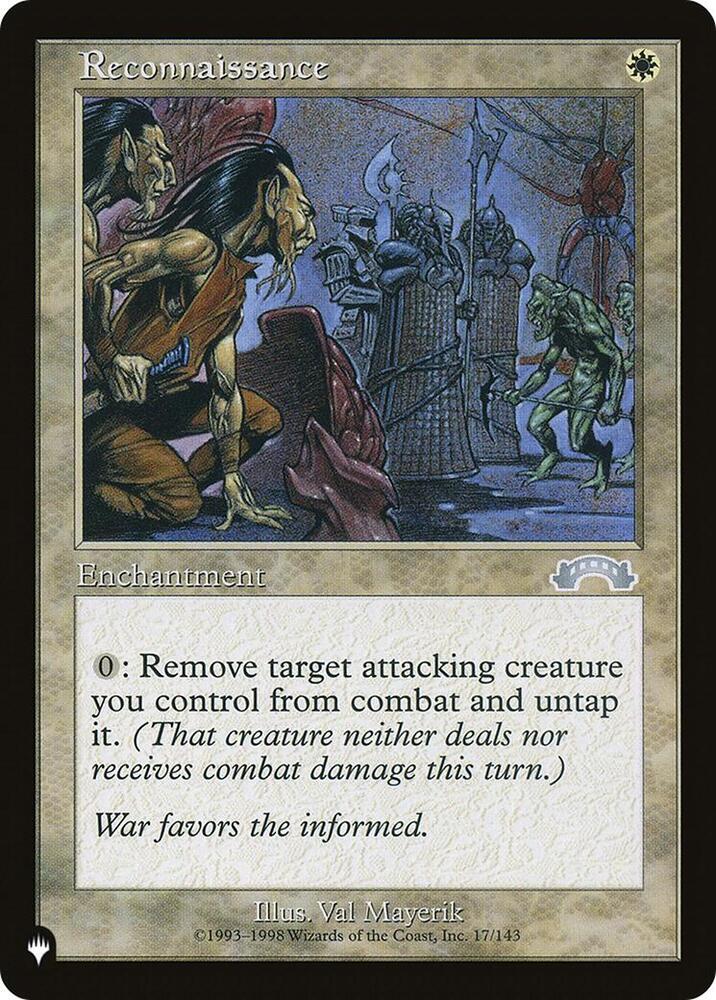 Reconnaissance EXO-17/5075 (The List Reprints) 