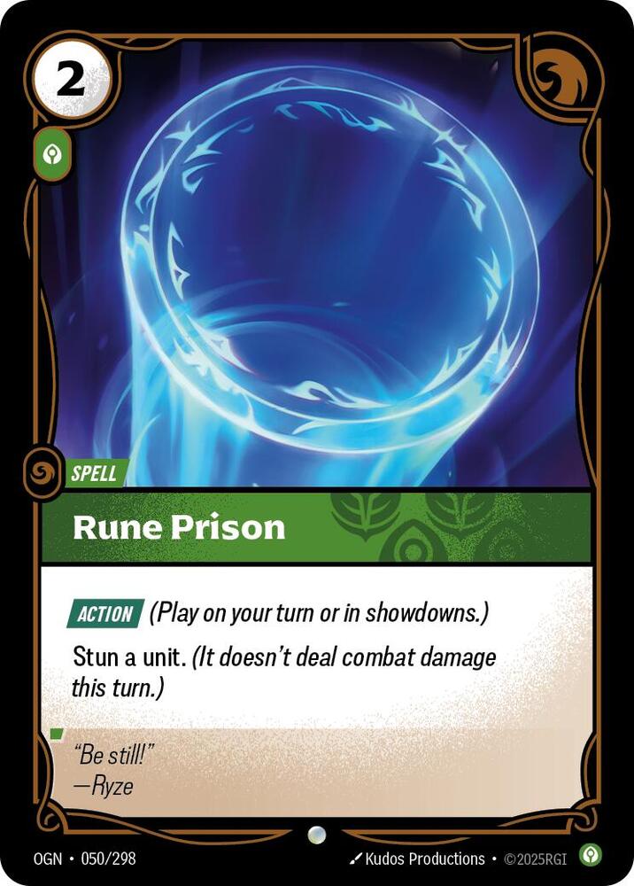 Rune Prison 050/298 (Origins) 