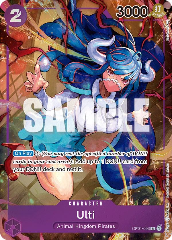 Ulti OP01-093 (Romance Dawn)  - Alternate Art Foil