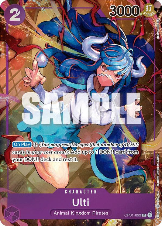 Ulti OP01-093 (Romance Dawn)  - Alternate Art Foil