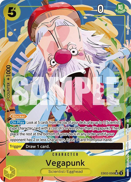 Vegapunk EB02-056 (Extra Booster: Anime 25th Collection)  - Alternate Art Foil