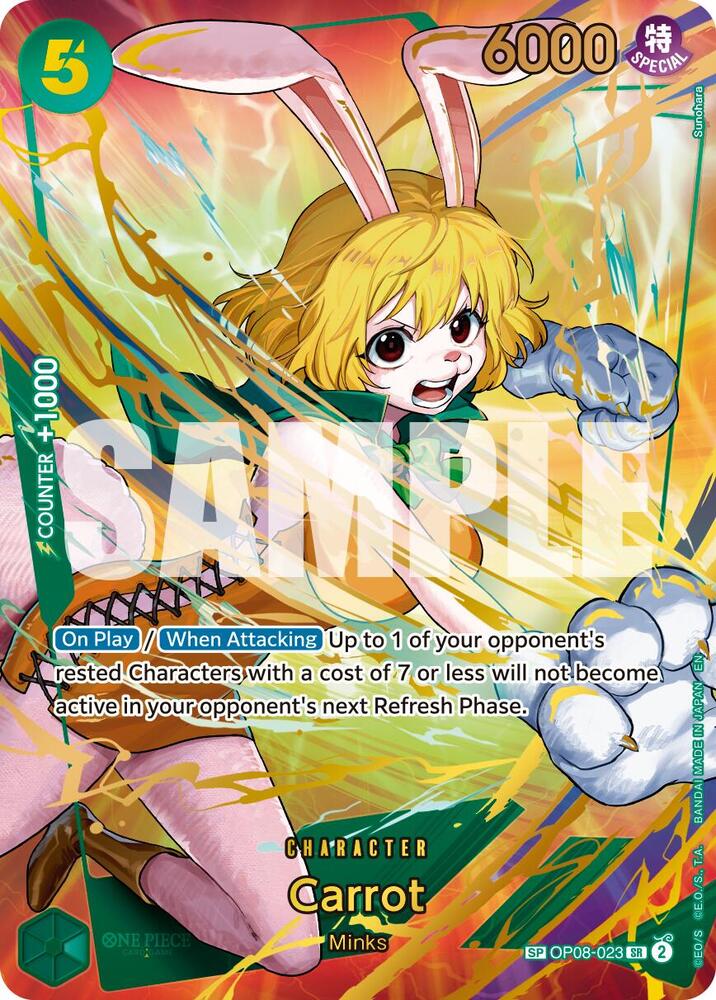Carrot OP08-023 (Premium Booster -The Best- Vol. 2)  - Special Foil