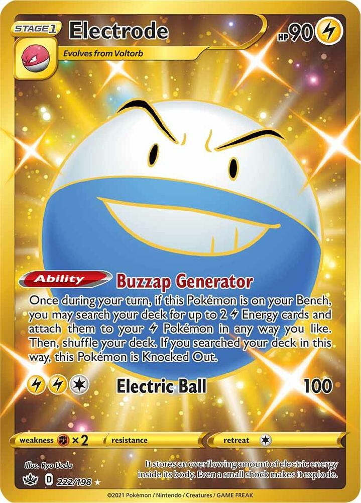 Electrode Secret 222/198 (SWSH06: Chilling Reign)  - Holofoil