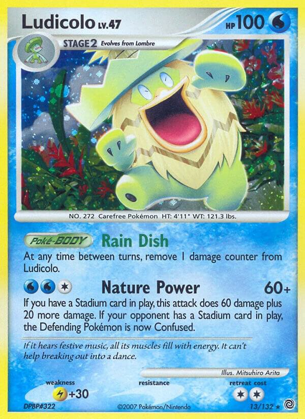 Ludicolo 13/132 (Secret Wonders)  - Holofoil