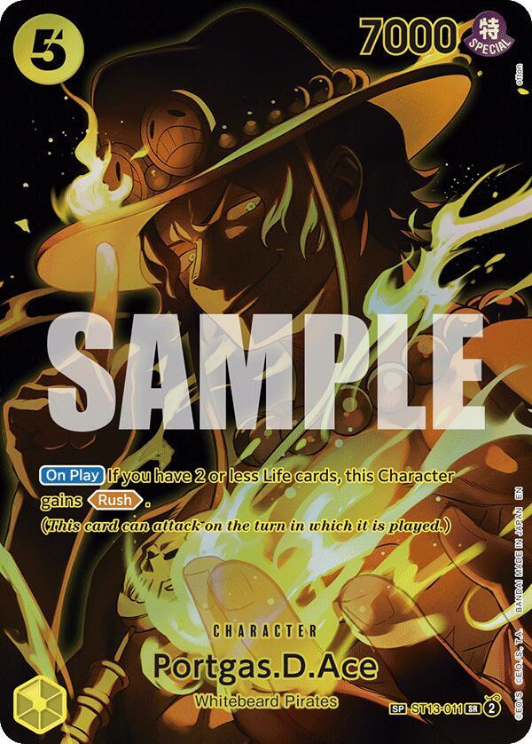 Portgas.D.Ace ST13-011 (Legacy of the Master)  - Special Rare