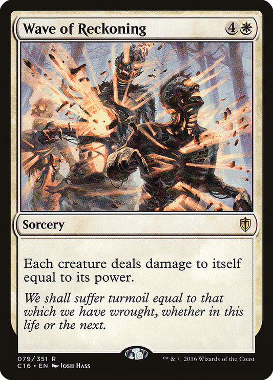 Wave of Reckoning 79/351 (Commander 2016) 