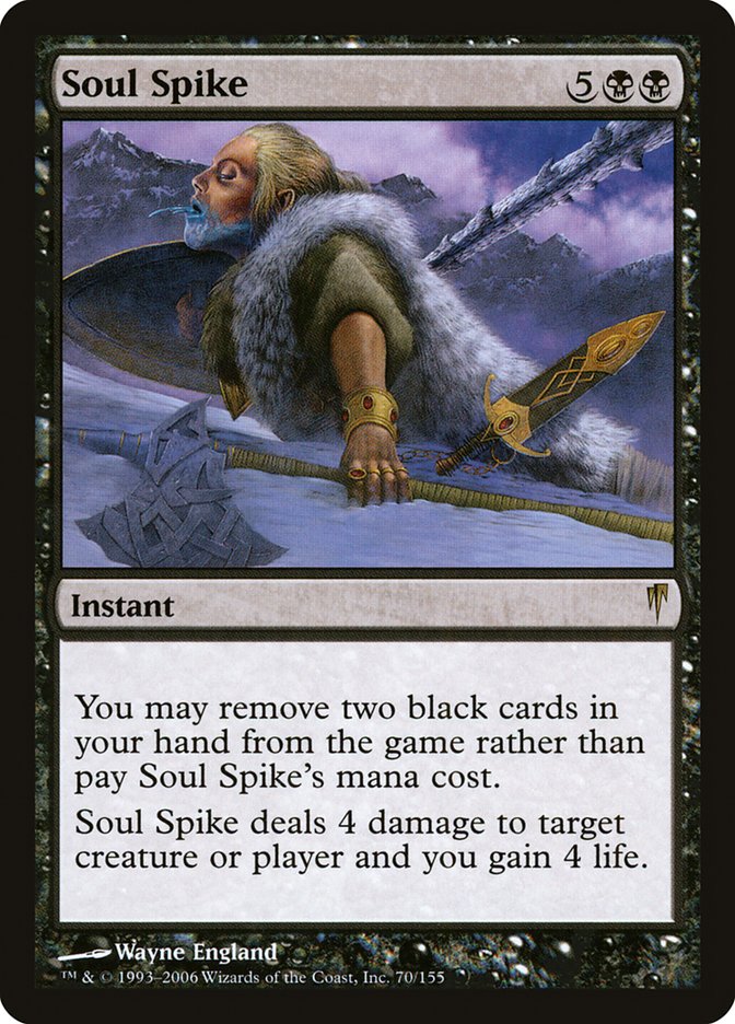 Soul Spike 70/155 (Coldsnap)  - Foil