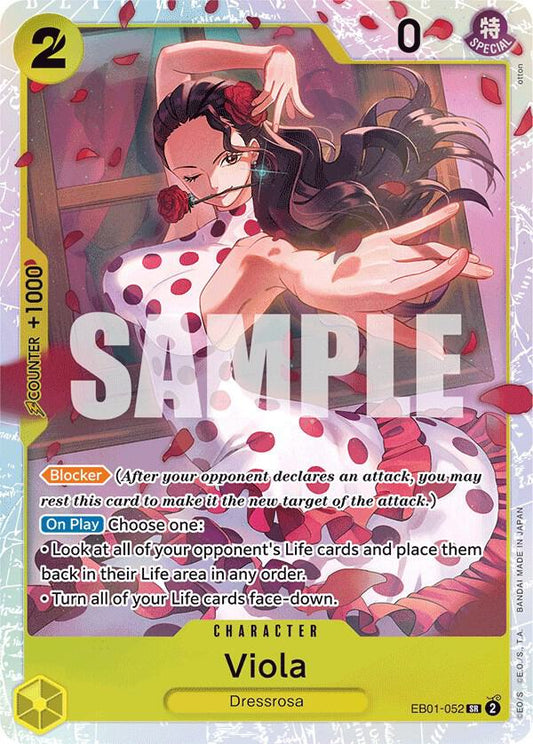 Viola EB01-052 (Extra Booster: Memorial Collection)  - Foil