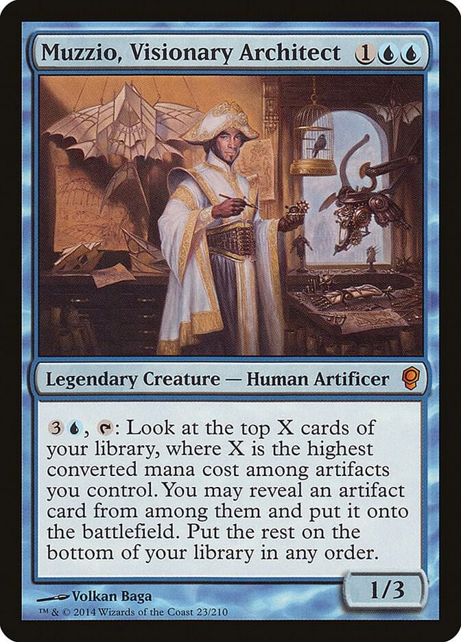 Muzzio, Visionary Architect 23/210 (Conspiracy) 