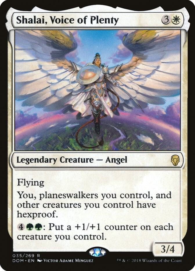 Shalai, Voice of Plenty 35/269 (Dominaria) 