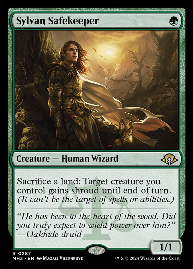 Sylvan Safekeeper 287 (Modern Horizons 3)  - Foil