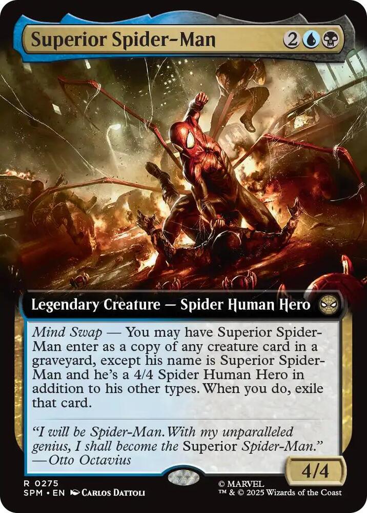 Superior Spider-Man 275/198 (Marvel's Spider-Man)  - Extended Art