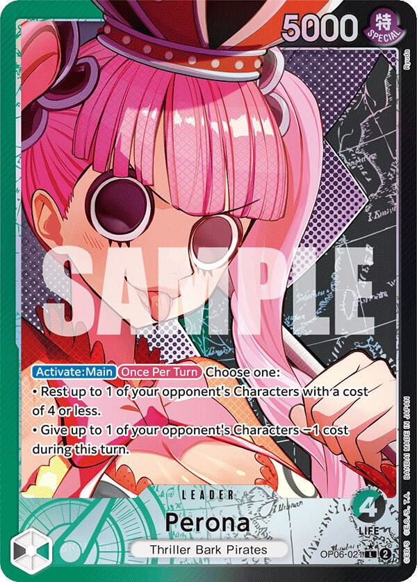 Perona OP06-021 (Wings of the Captain)  - Alternate Art Foil