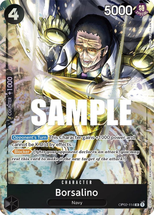 Borsalino OP02-114 (Paramount War)  - Alternate Art Foil