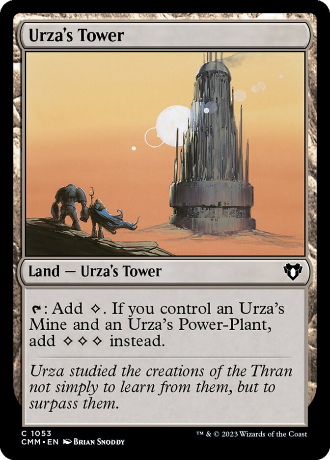 Urza's Tower 1053/451 (Commander Masters) 