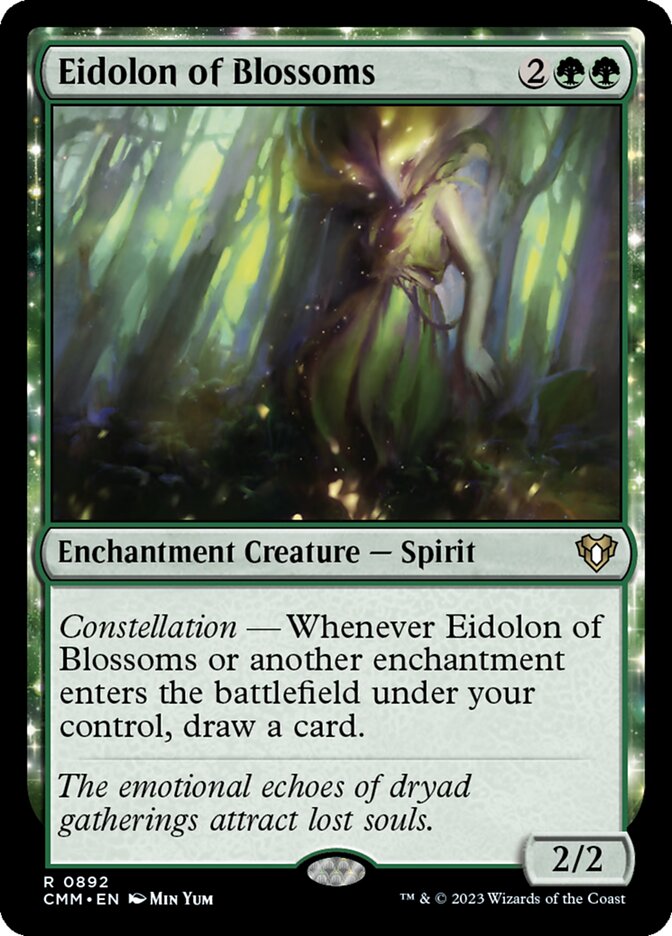 Eidolon of Blossoms 892/451 (Commander Masters) 