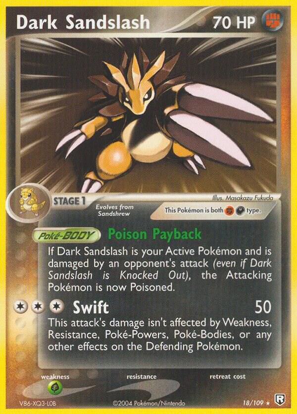 Dark Sandslash 18/109 (EX Team Rocket Returns) 