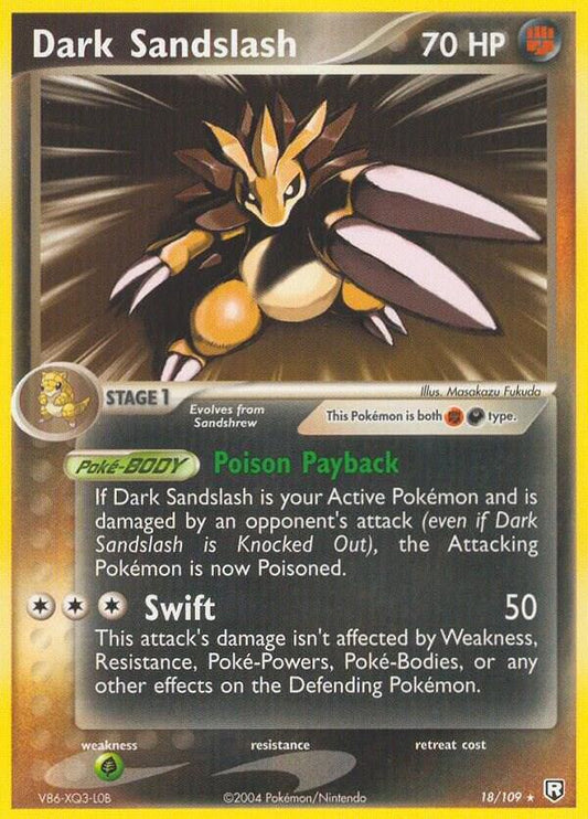 Dark Sandslash 18/109 (EX Team Rocket Returns) 