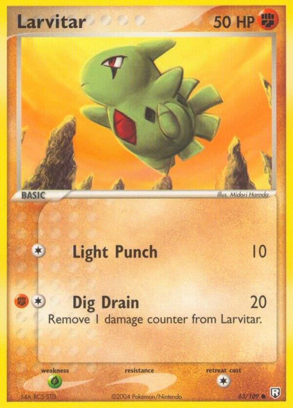 Larvitar  63/109 (EX Team Rocket Returns) 
