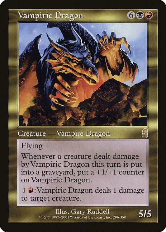 Vampiric Dragon 296/350 (Odyssey) 