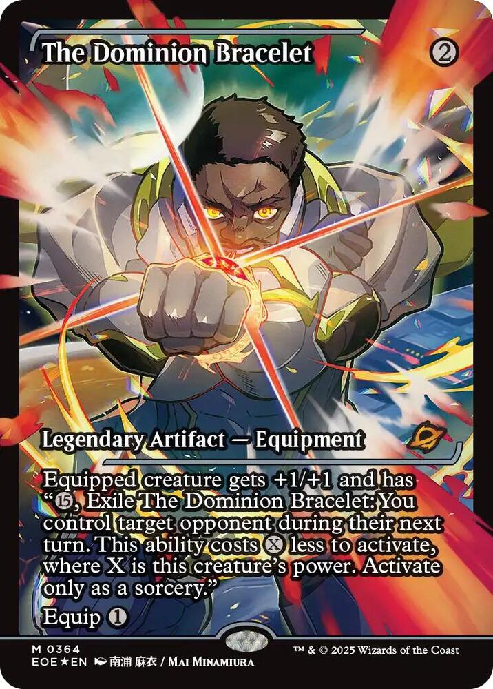 The Dominion Bracelet 364 (Edge of Eternities)  - Showcase Foil