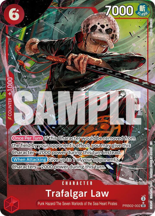 Trafalgar Law PRB02-002 (Premium Booster -The Best- Vol. 2)  - Alternate Art Foil