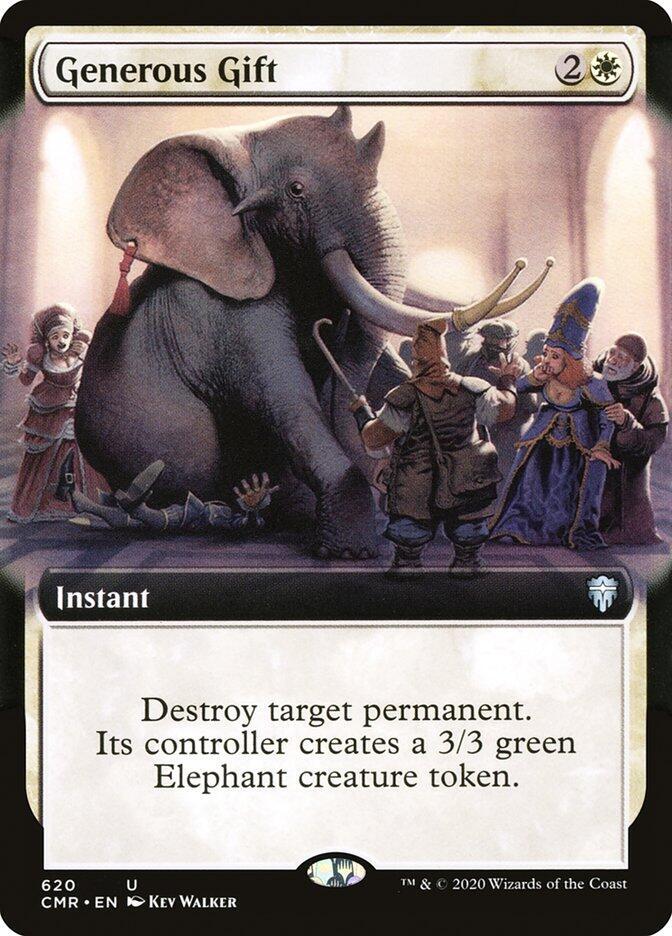 Generous Gift 620 (Commander Legends)  - Extended Art