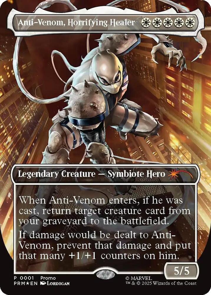 Anti-Venom, Horrifying Healer 1 (Media Promos)  - Borderless Foil