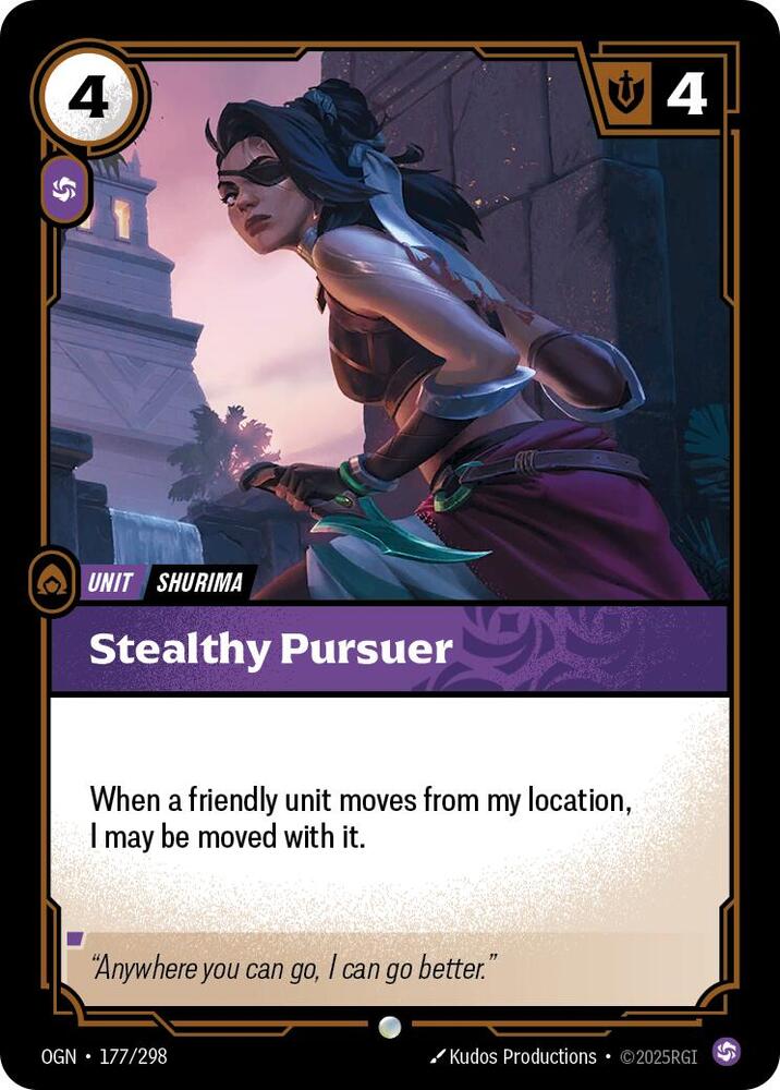 Stealthy Pursuer 177/298 (Origins) 